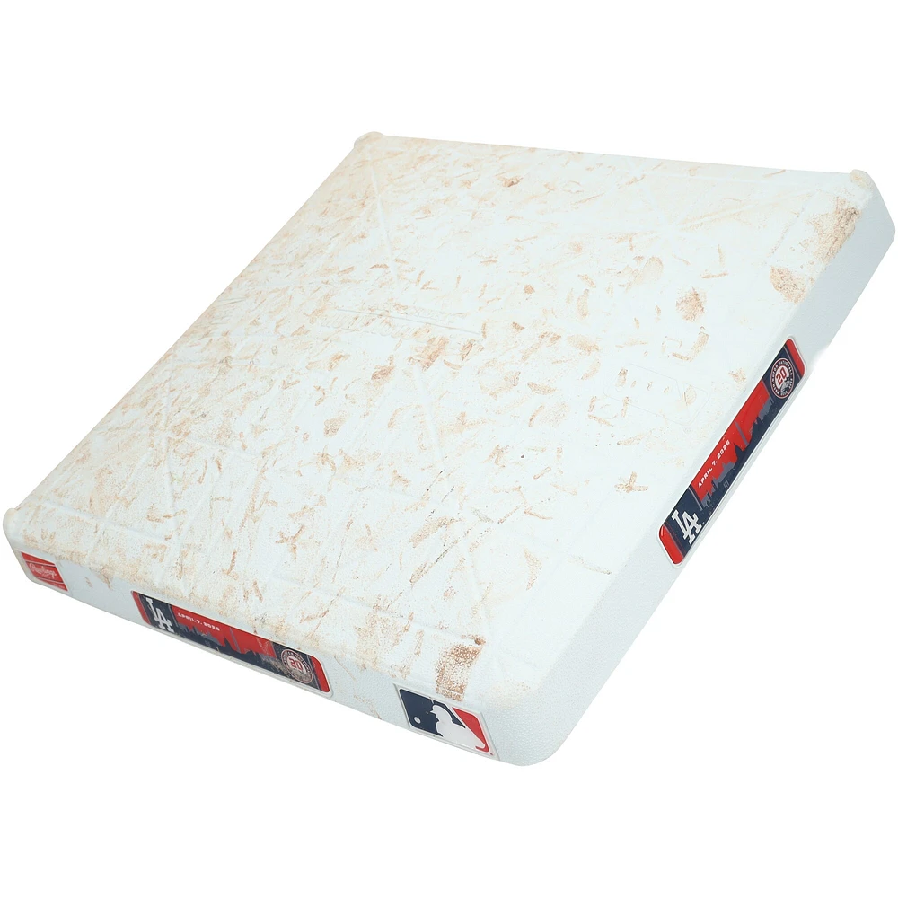 Washington Nationals Game-Used First Base from Games Played on April 7-9, 2025 - Innings 1-3