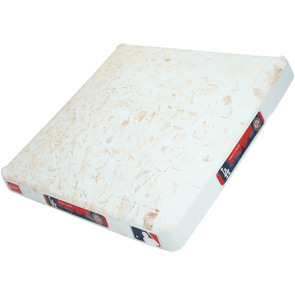 Washington Nationals Game-Used First Base from Games Played on April 7-9, 2025 - Innings 1-3