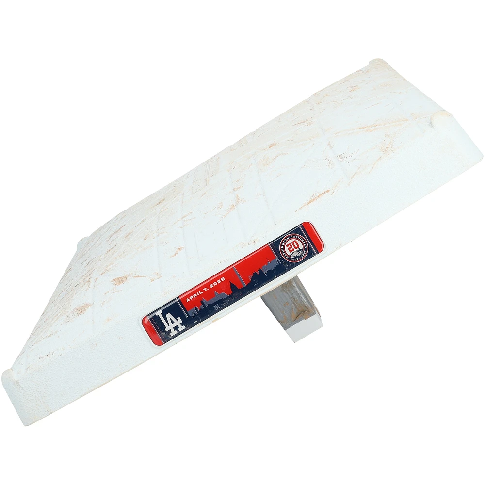 Washington Nationals Game-Used First Base vs. Los Angeles Dodgers on April 9, 2025