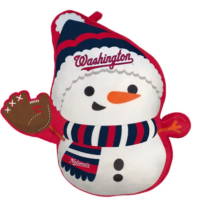 Washington Nationals Holiday Snowman Plushlete Pillow