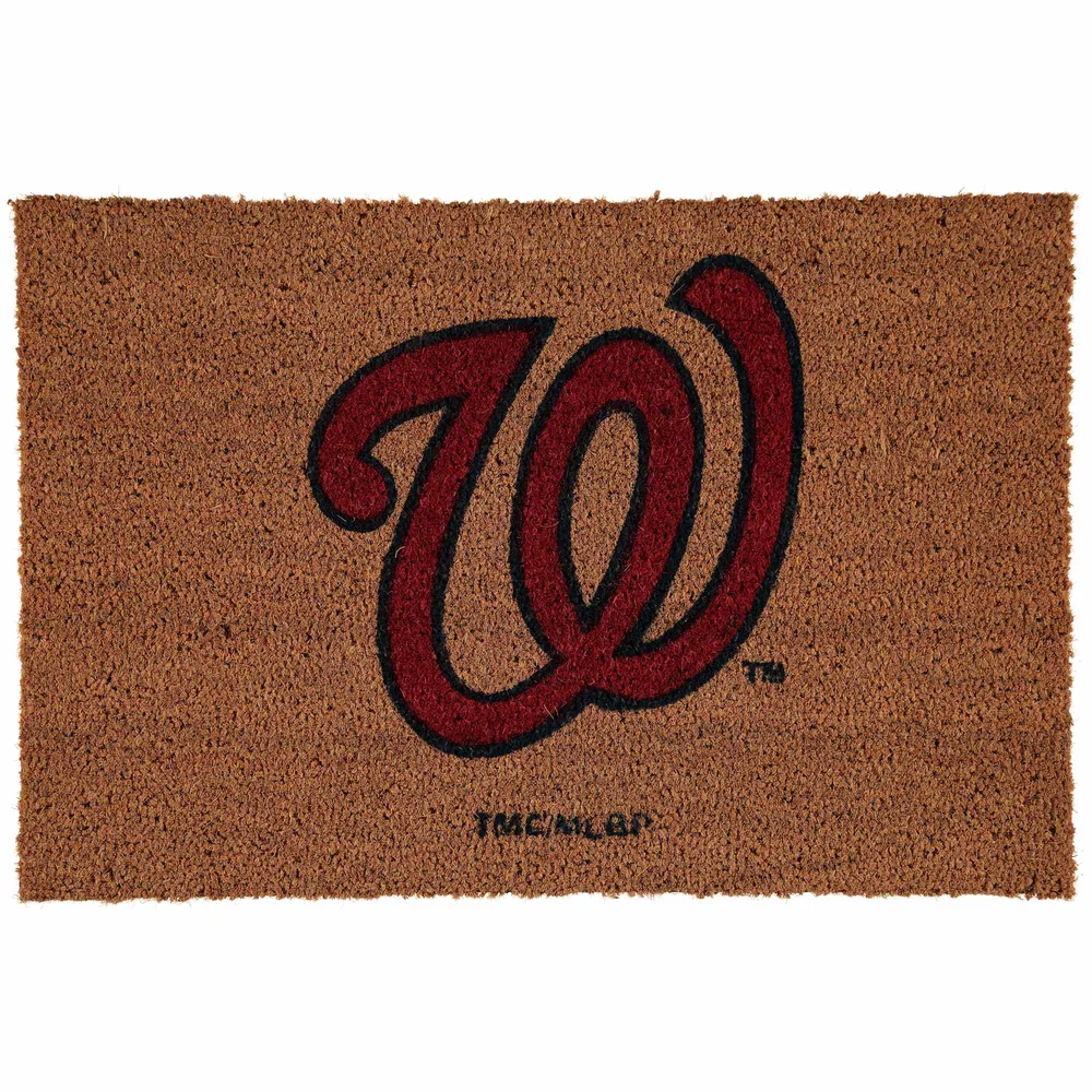 Paillasson en fibre de coco 20'' x 30'' Logo des Nationals de Washington