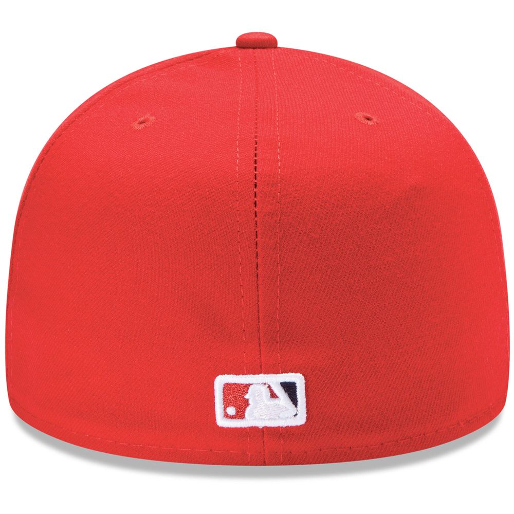 Washington Nationals New Era Home Authentic Collection On-Field Low Profile 59FIFTY - Fitted Hat Red