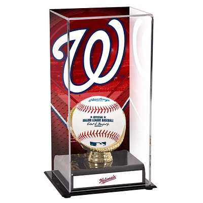 Vitrine d'affichage sublimée avec image des Nationals de Washington