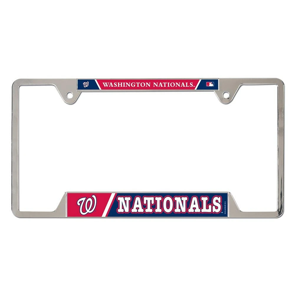 Washington Nationals WinCraft Metal License Plate Frame