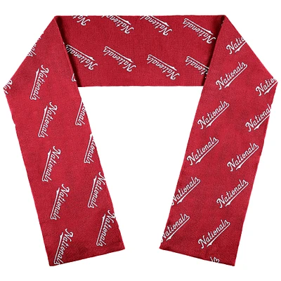 WEAR by Erin Andrews Washington Nationals Team Wordmark Scarf