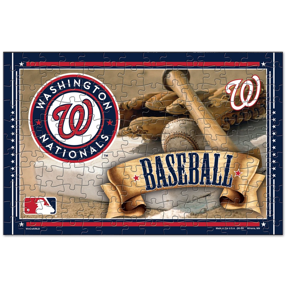 Puzzle WinCraft de 150 pièces représentant l'équipe des Washington Nationals