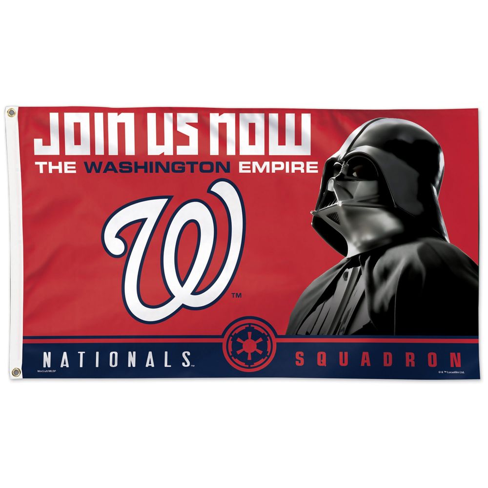 WinCraft Washington Nationals 3' x 5' Star Wars One-Sided Flag