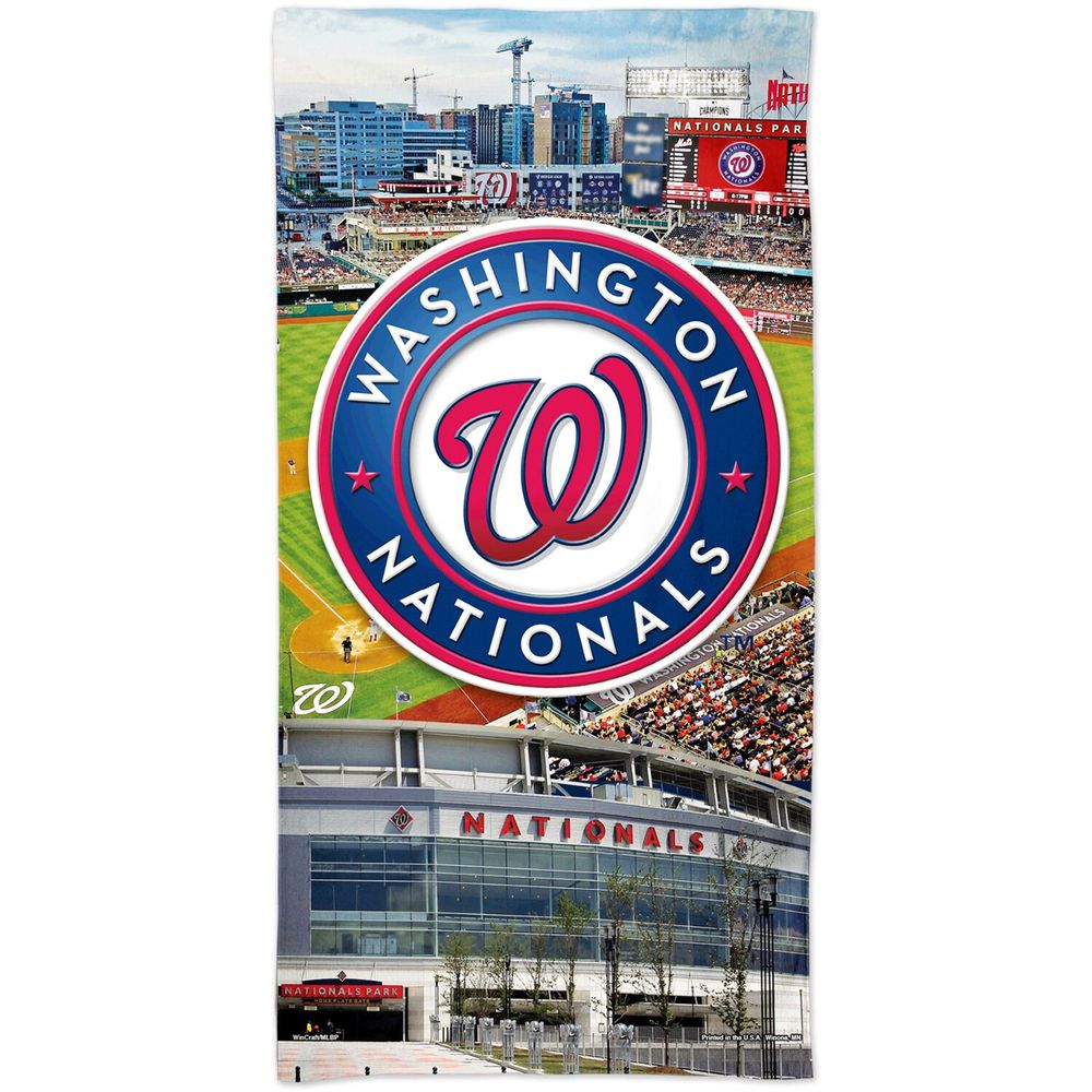 WinCraft Washington Nationals 30" x 60" Ballpark Spectra Beach Towel