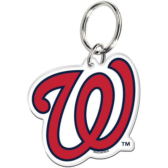 WinCraft Washington Nationals Team Logo Porte-clés Acrylique Premium