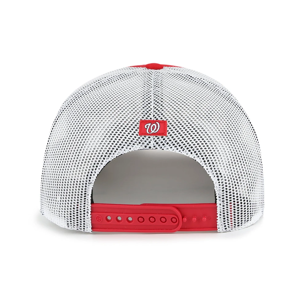 Casquette ajustable Biloxi Hitch 47 rouge pour femme des Nationals de Washington