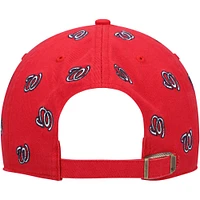 Casquette réglable Confetti Clean Up des Nationals de Washington '47 rouge pour femme