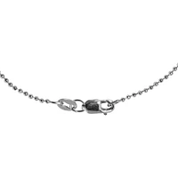 Women's Alex Woo Washington Nationals Sterling Silver & Enamel Disc Necklace