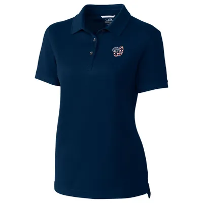 Shop Women's Washington Nationals Pique Polo at vineyard vines