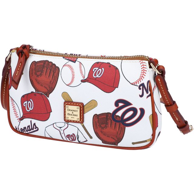 Sac à bandoulière Dooney & Bourke Washington Nationals Gameday Lexi pour femme avec petit porte-monnaie