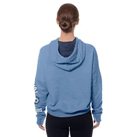 Sweat à capuche bleu New Era pour femme Washington Nationals 2025 City Connect