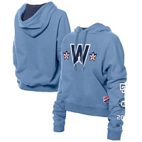Sweat à capuche bleu New Era pour femme Washington Nationals 2025 City Connect