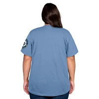 T-shirt New Era bleu poudre pour femme, City Connect, grande taille, Washington Nationals 2025