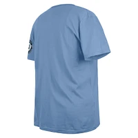 T-shirt New Era bleu poudre pour femme, City Connect, grande taille, Washington Nationals 2025