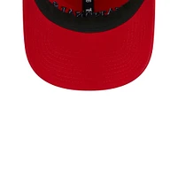 Casquette ajustable 9TWENTY des Washington Nationals Shoutout New Era pour femme, rouge