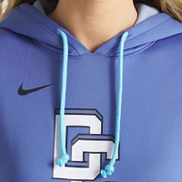Women's Nike Blue Washington Nationals 2025 City Connect Authentic Collection Performance Pullover Hoodie