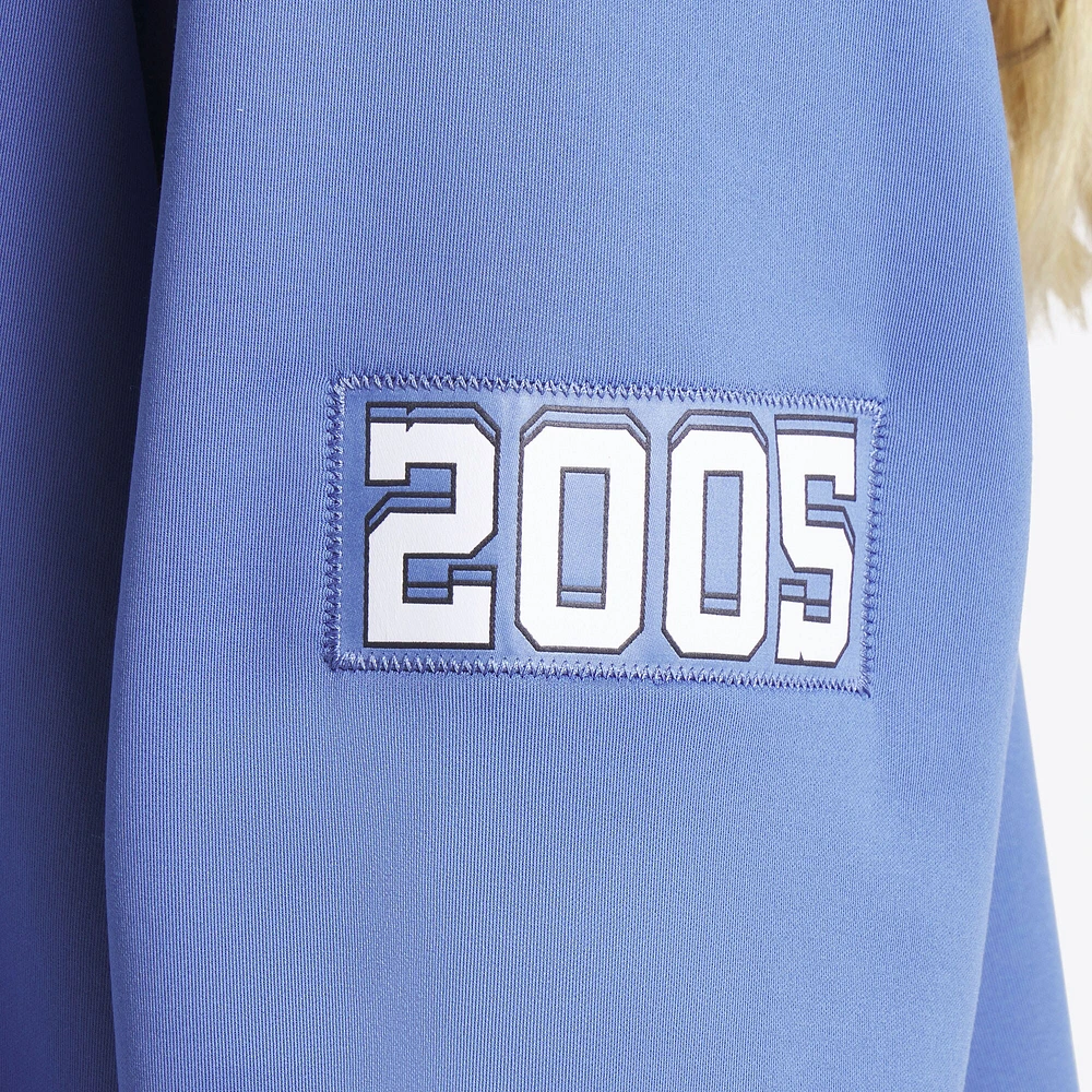 Women's Nike Blue Washington Nationals 2025 City Connect Authentic Collection Performance Pullover Hoodie