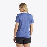 Women's Nike  Blue Washington Nationals 2025 City Connect Authentic Collection Velocity Performance T-Shirt