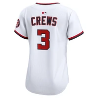 Maillot Nike Dylan Crews blanc pour femme, édition limitée, domicile des Washington Nationals