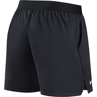 Women's Nike Navy Washington Nationals Authentic Collection Flex Vent Max Performance Shorts