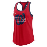 Women's Nike Red Washington Nationals X-Ray Racerback Performance Tank Top