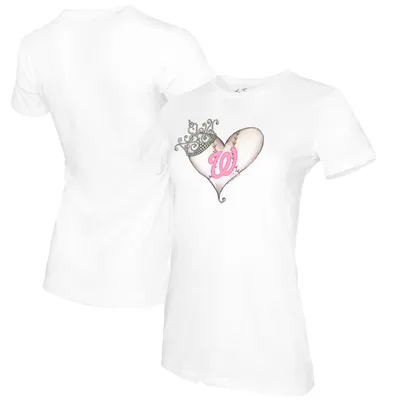 Lids Detroit Tigers Tiny Turnip Women's Baseball Tiara Heart T