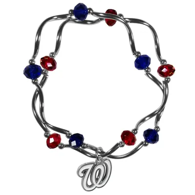 Washington Nationals Women's Bead Stretch Bracelet