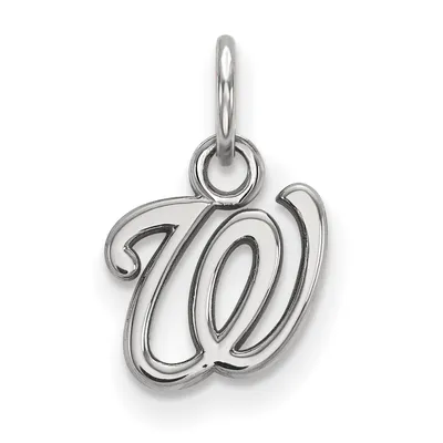 Washington Nationals Women's Sterling Silver Extra-Small Pendant