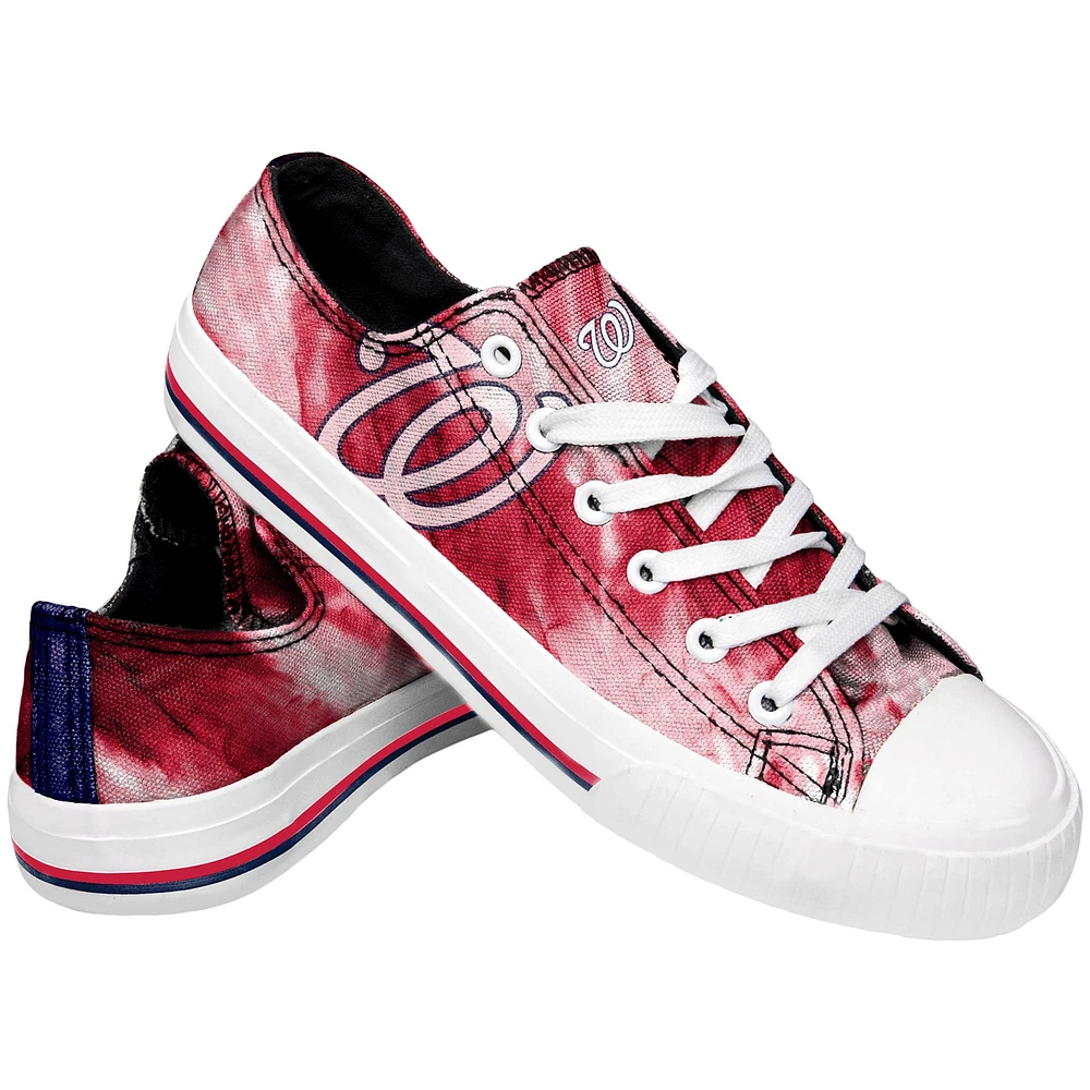 Chaussure en toile tie-dye Washington Nationals pour femme