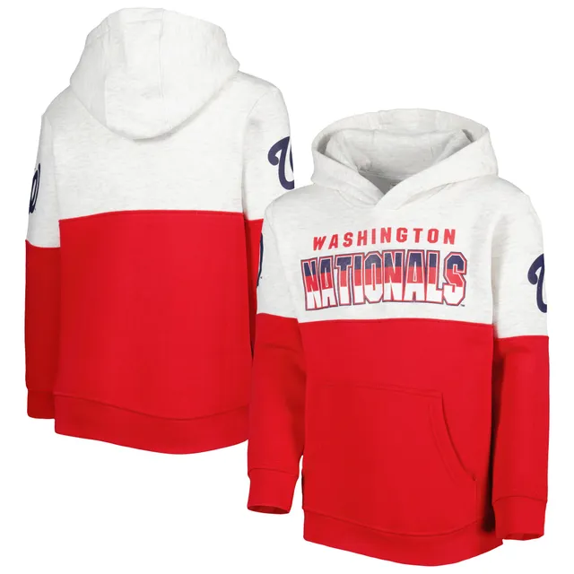 Youth Washington Nationals Nike Heathered Red Authentic Collection