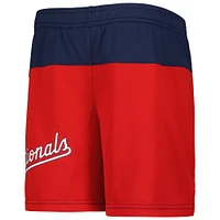 Youth Navy Washington Nationals 7th Inning Stretch Shorts