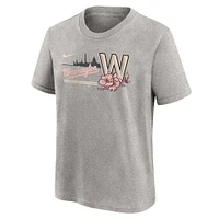 Youth Nike Gray Washington Nationals 2023 City Connect Team T-Shirt