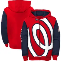 Youth Philadelphia Phillies Red Poster Board Full-Zip Hoodie