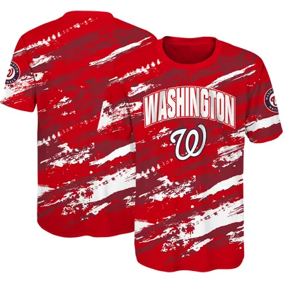 T-shirt rouge Washington Nationals Stealing Home pour jeune