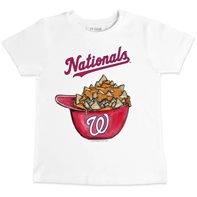 Lids Washington Nationals Tiny Turnip Women's Sundae Helmet T-Shirt - White