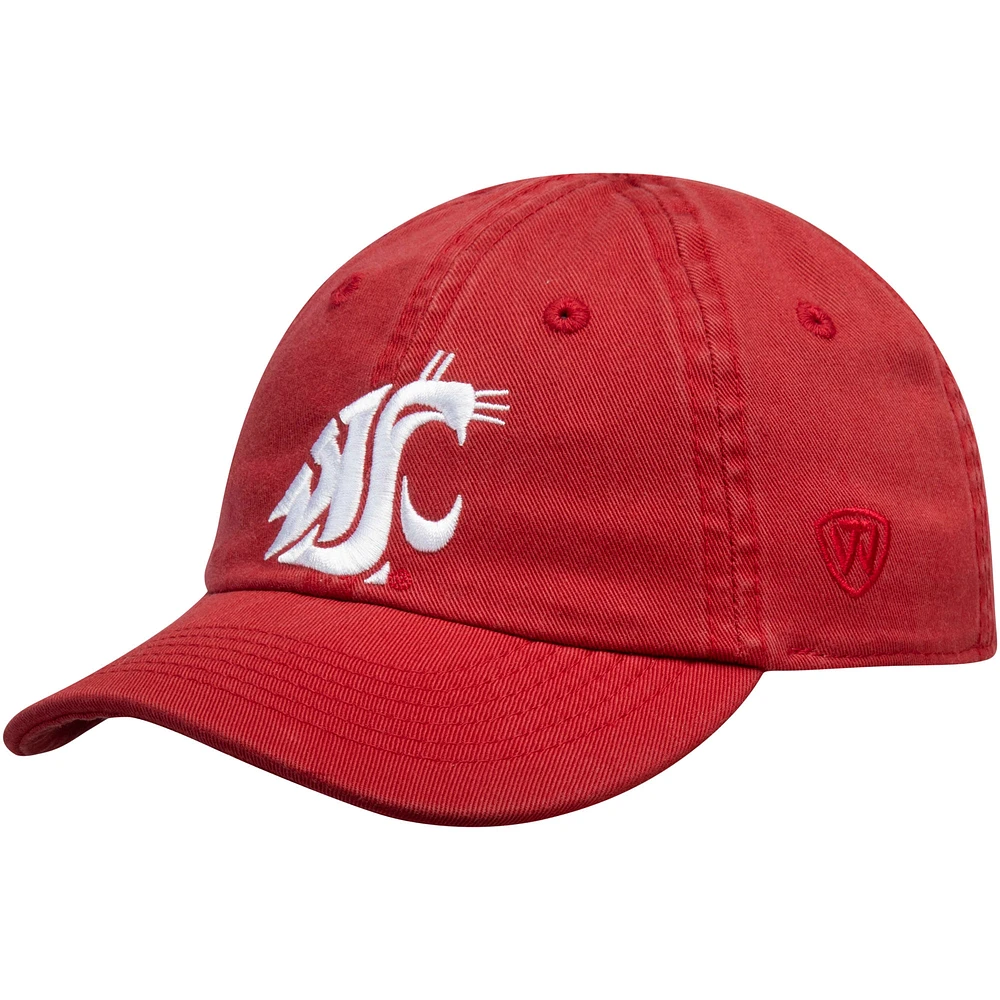 Infant Top of the World Crimson Washington State Cougars Mini Me Adjustable Hat