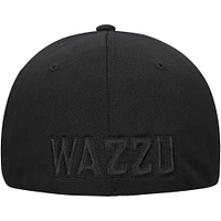 Casquette Reflex Performance Flex noire Top of the World pour homme des Cougars de l'État Washington