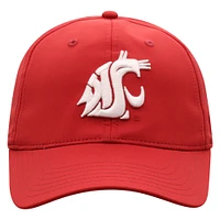 Men's Top of the World  Crimson Washington State Cougars Victory Trainer Adjustable Hat