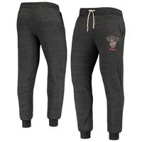 Men's Alternative Apparel Heathered Black Washington State Cougars Dodgeball Tri-Blend Pants