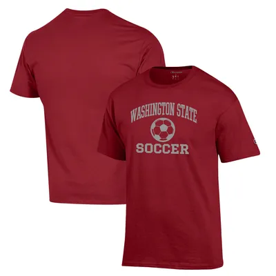 Washington State Cougars Champion Soccer Icon T-Shirt