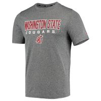 Men's Champion Gray Washington State Cougars Stack T-Shirt