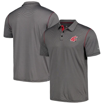 Colosseum Noir pour homme Washington State Cougars Cameron Polo