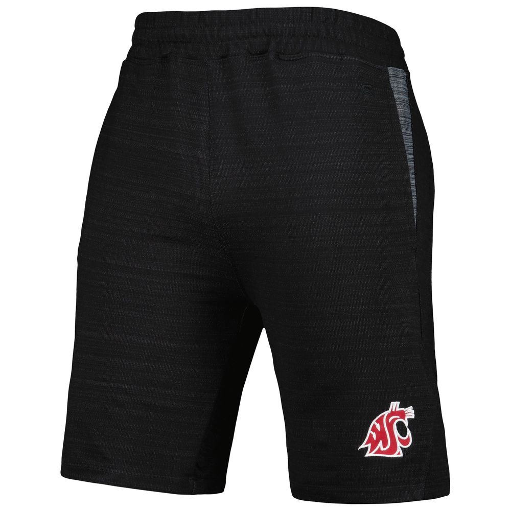 Men's Colosseum Black Washington State Cougars Wild Party Shorts