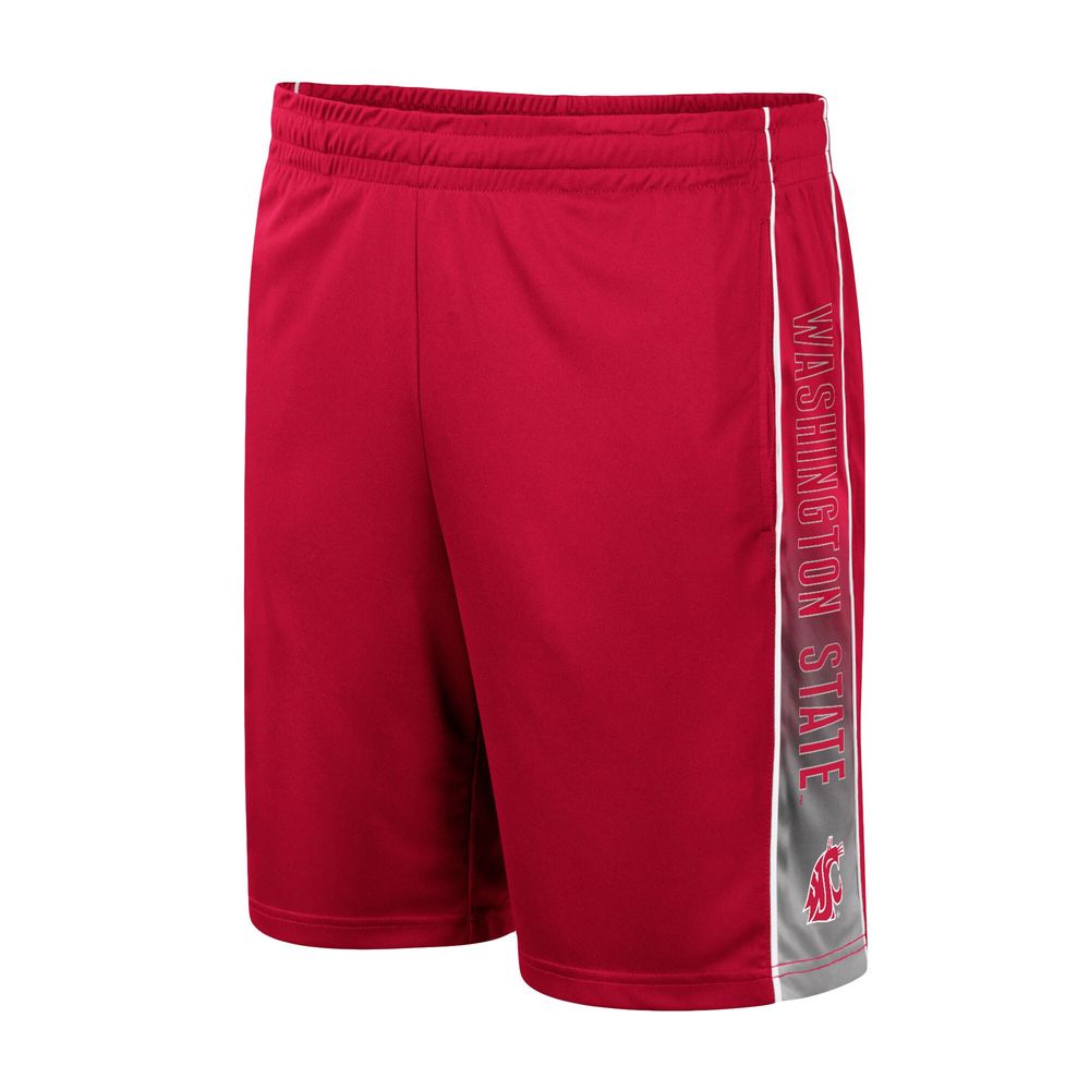 Men's Colosseum Crimson Washington State Cougars Lazarus Shorts