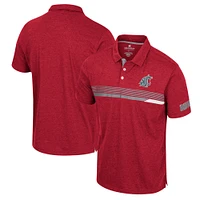 Colosseum Crimson Washington State Cougars No Problemo Polo pour homme