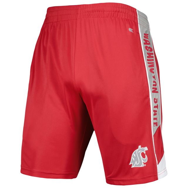 Short pour homme Colosseum Crimson Washington State Cougars Pool Time